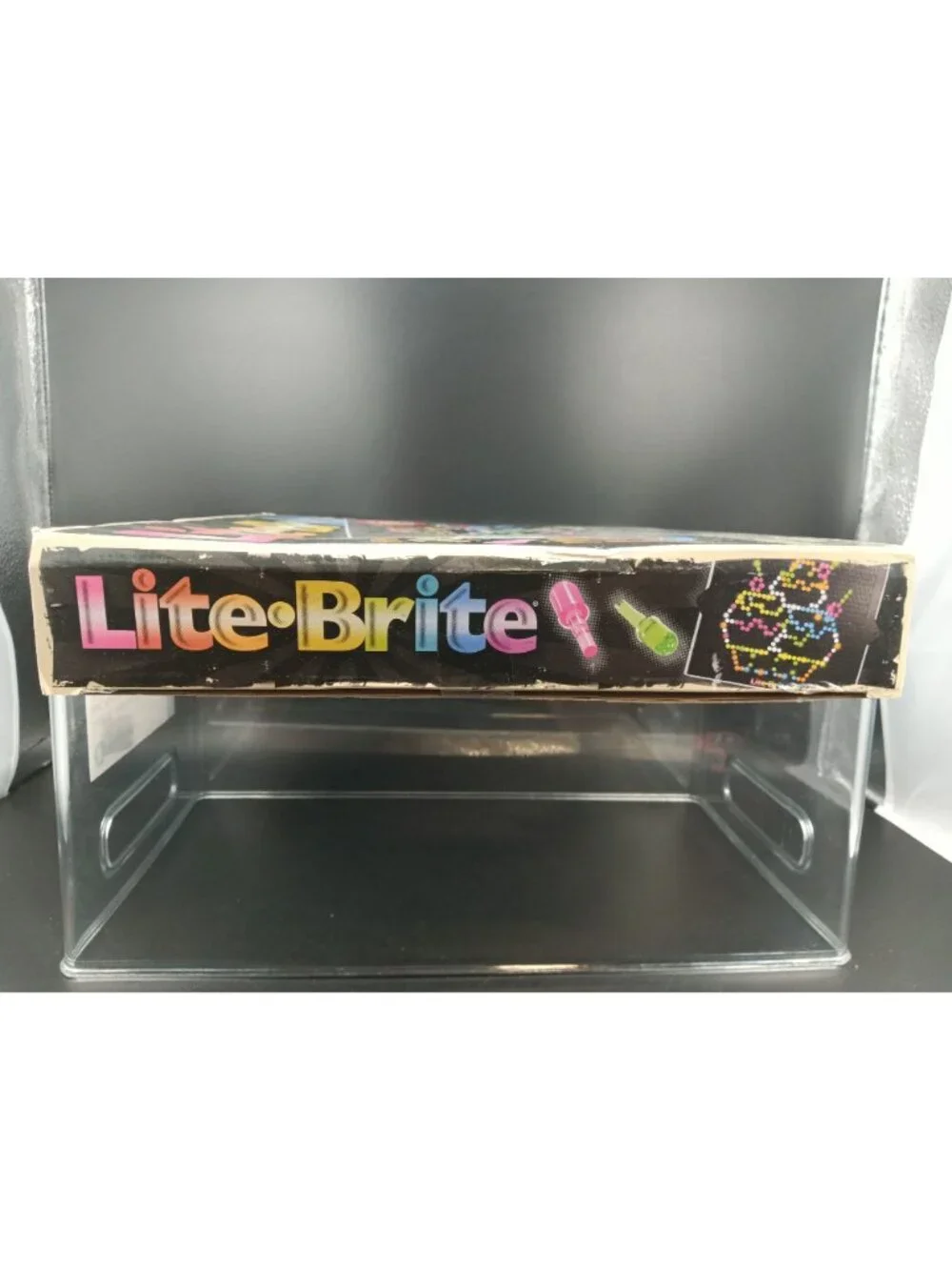 Lite-Brite Retro Toy 4 Light Modes 214 Pieces Batteries Req